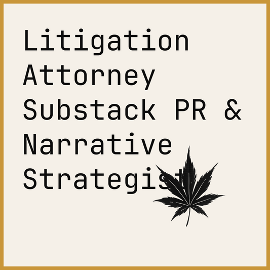 Litigation Attorney Substack PR & Narrative Strategist