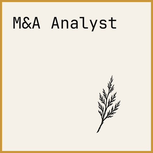 M&A Analyst