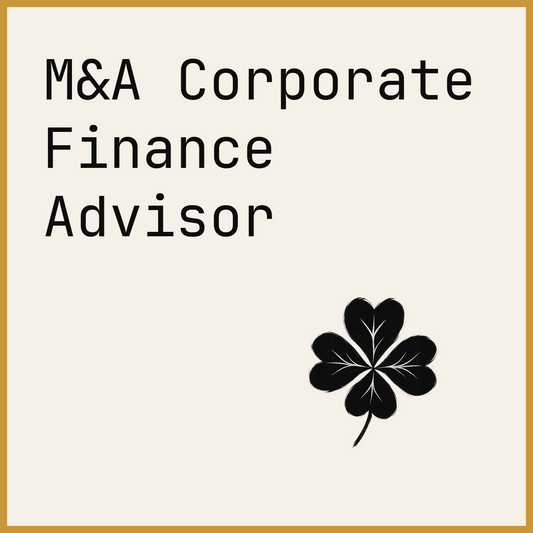 M&A Corporate Finance Advisor