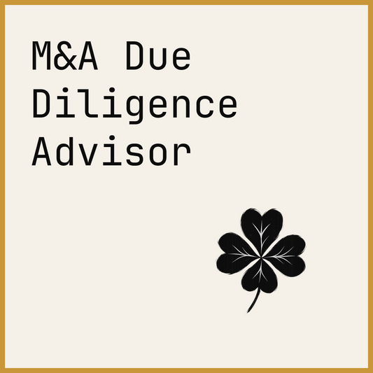 M&A Due Diligence Advisor