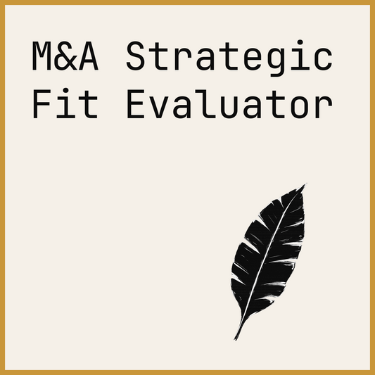 M&A Strategic Fit Evaluator