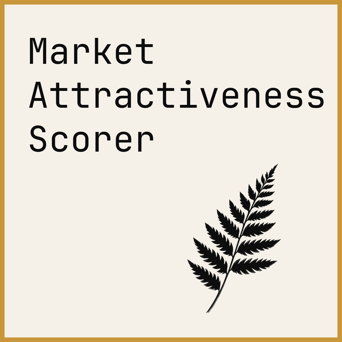 Market Attractiveness Scorer
