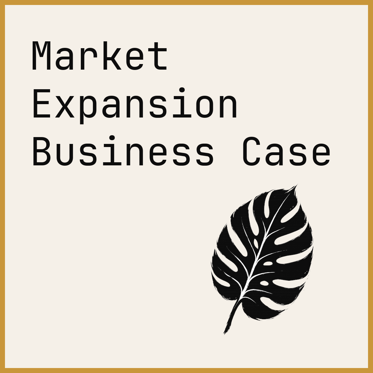 Market Expansion Business Case