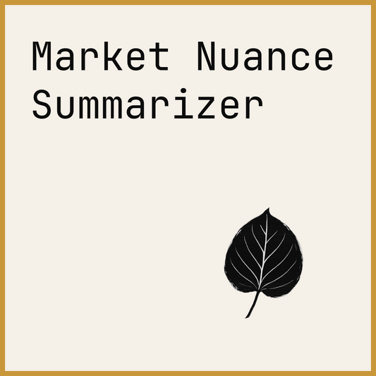 Market Nuance Summarizer