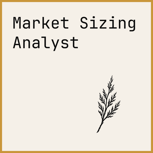Market Sizing Analyst
