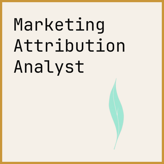 Marketing Attribution Analyst