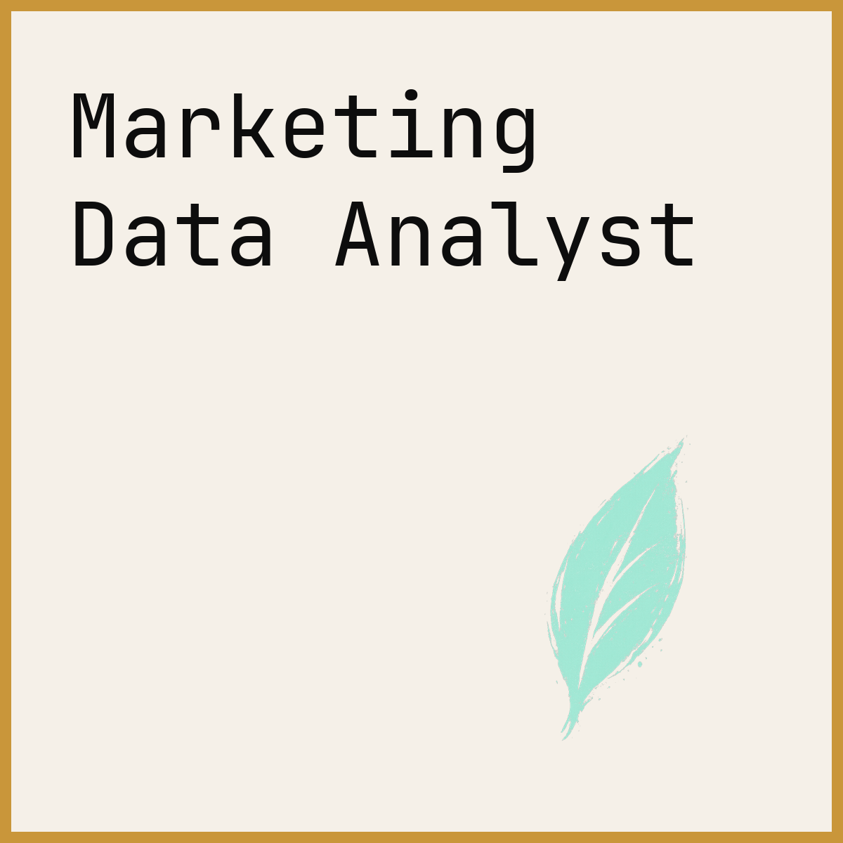 Marketing Data Analyst