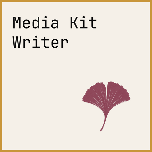 Media Kit Writer