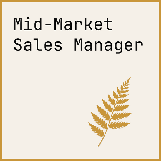 Mid-Market Sales Manager