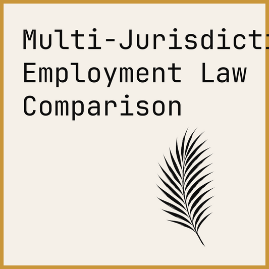 Multi-Jurisdictional Employment Law Comparison