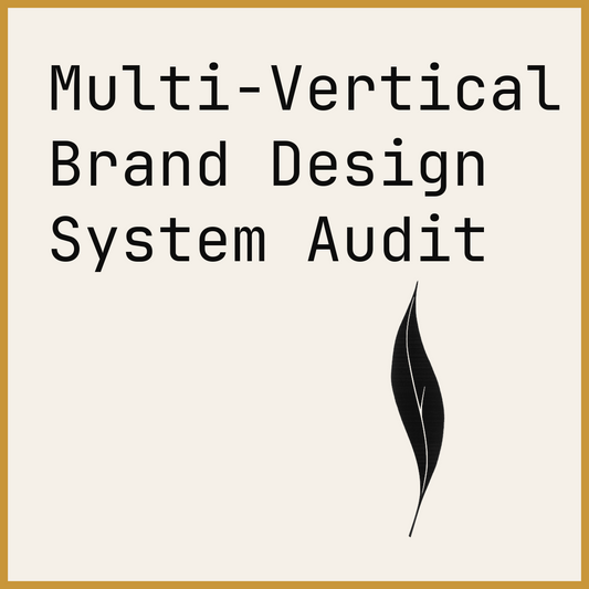 Multi-Vertical Brand Design System Audit