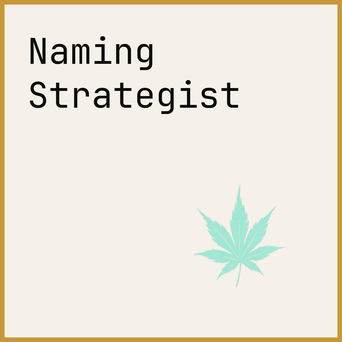 Naming Strategist