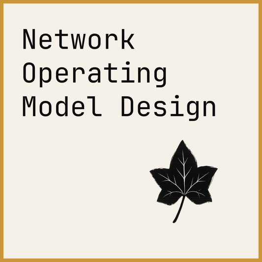 Network Operating Model Design