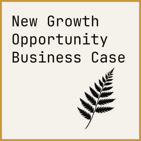 New Growth Opportunity Business Case