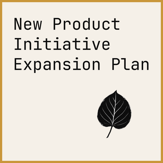 New Product Initiative Expansion Plan