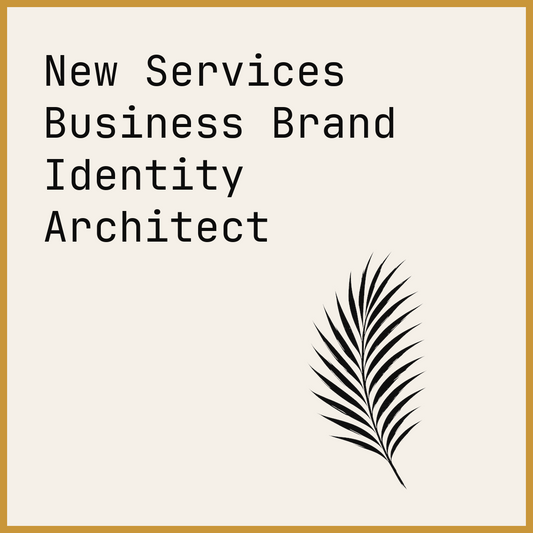 New Services Business Brand Identity Architect