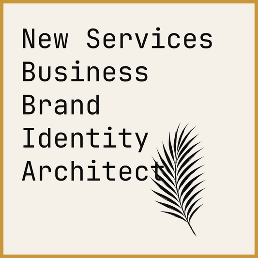 New Services Business Brand Identity Architect