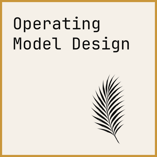Operating Model Design