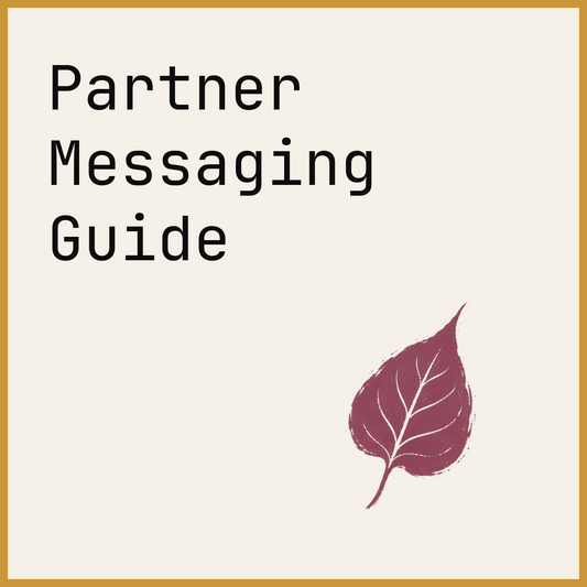 Partner Messaging Guide