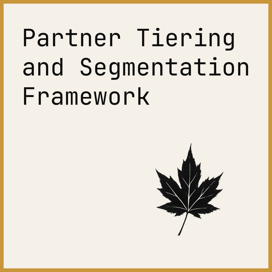 Partner Tiering and Segmentation Framework