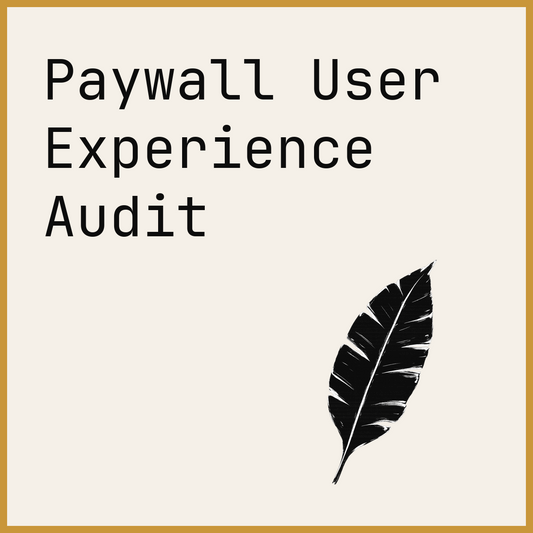 Paywall User Experience Audit