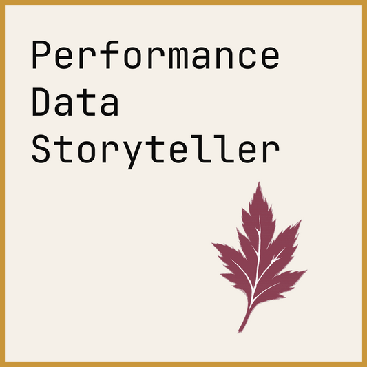 Performance Data Storyteller