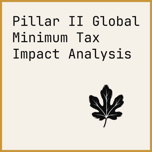 Pillar II Global Minimum Tax Impact Analysis