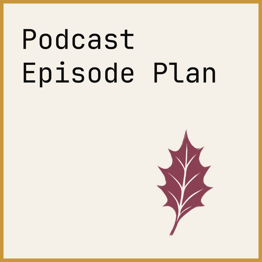 Podcast Episode Plan