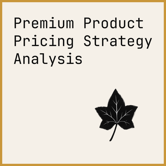 Premium Product Pricing Strategy Analysis