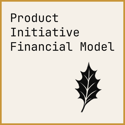 Product Initiative Financial Model