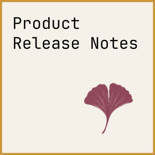 Product Release Notes