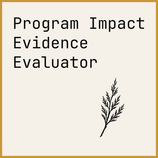 Program Impact Evidence Evaluator