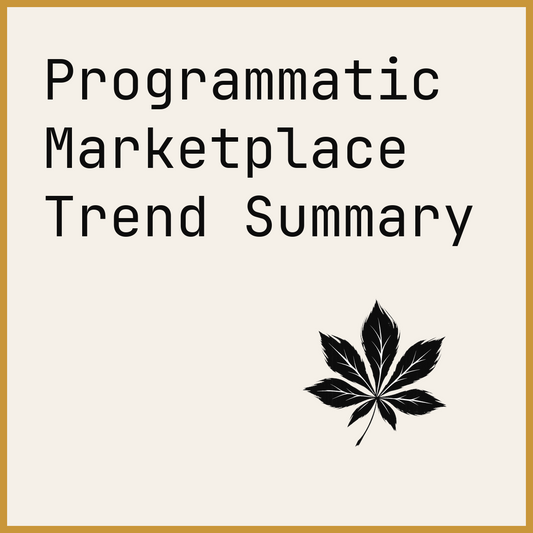 Programmatic Marketplace Trend Summary