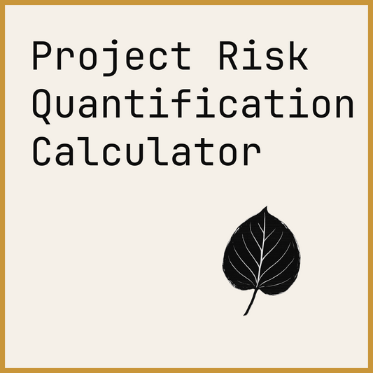 Project Risk Quantification Calculator