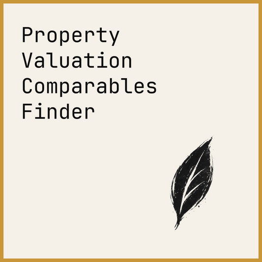 Property Valuation Comparables Finder