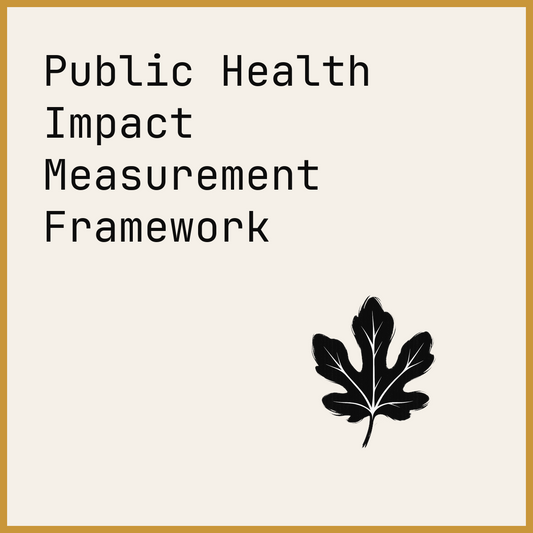 Public Health Impact Measurement Framework