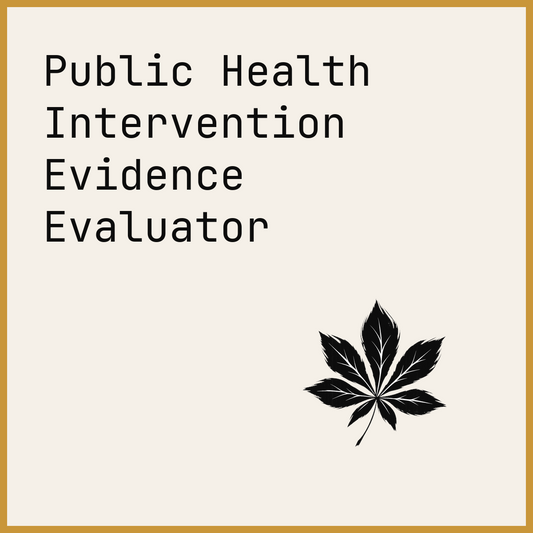 Public Health Intervention Evidence Evaluator