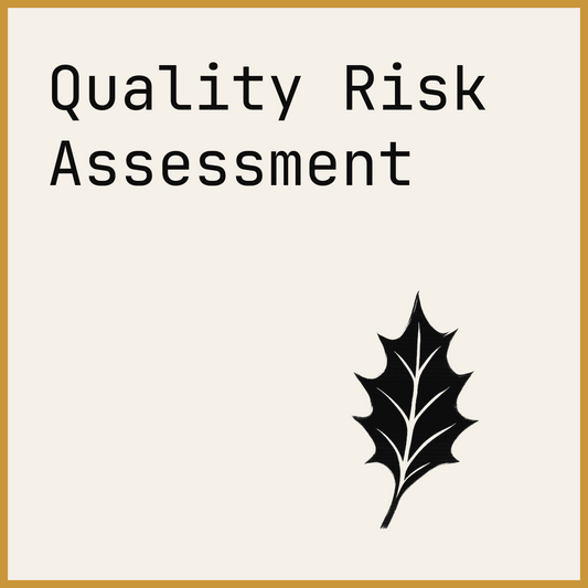 Quality Risk Assessment
