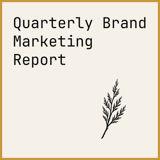 Quarterly Brand Marketing Report