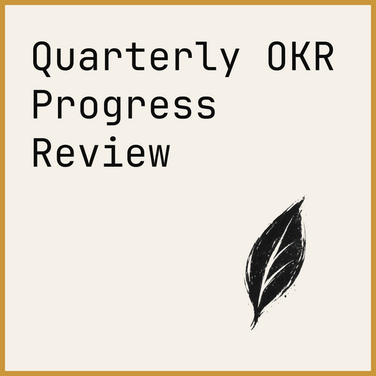 Quarterly OKR Progress Review