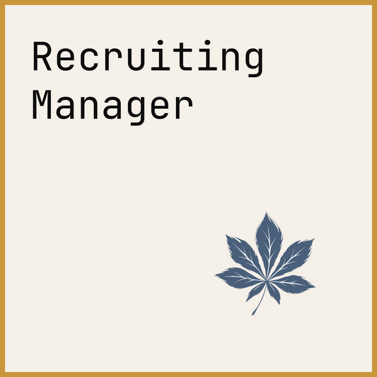 Recruiting Manager