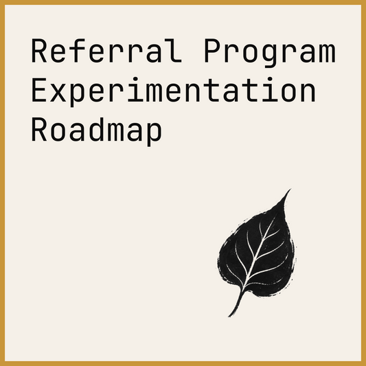 Referral Program Experimentation Roadmap