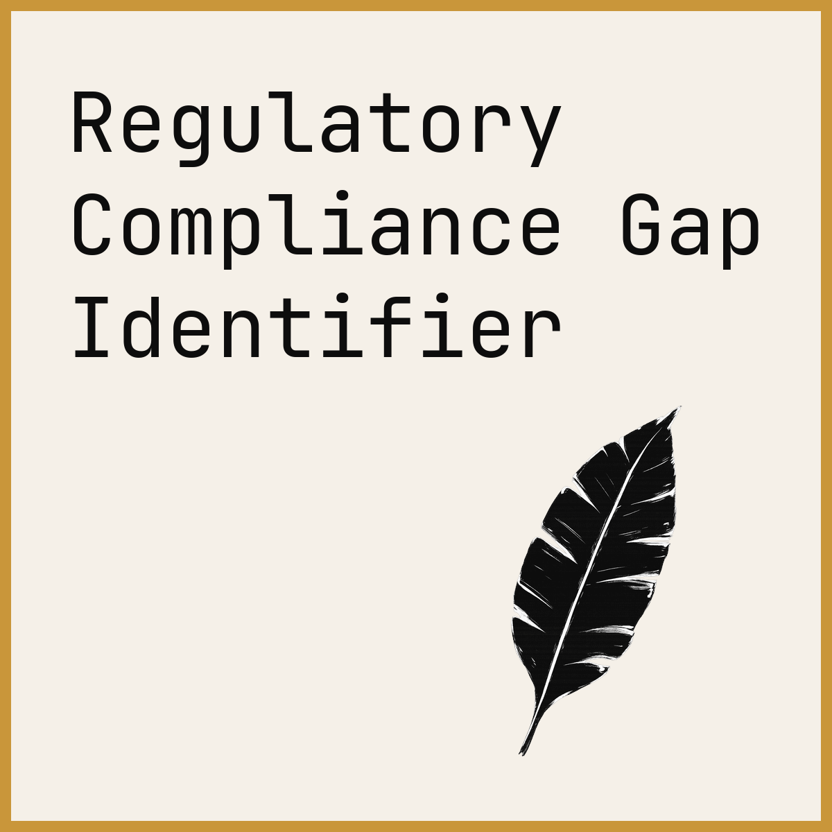 Regulatory Compliance Gap Identifier