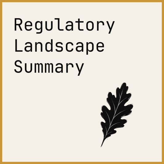 Regulatory Landscape Summary