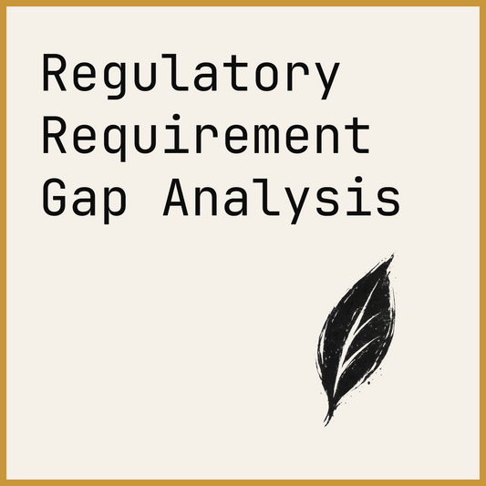 Regulatory Requirement Gap Analysis