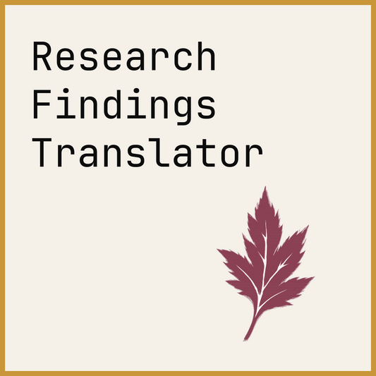 Research Findings Translator