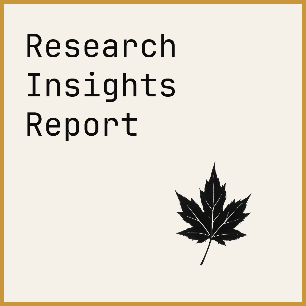 Research Insights Report