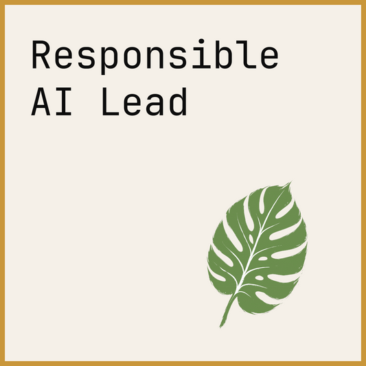 Responsible AI Lead