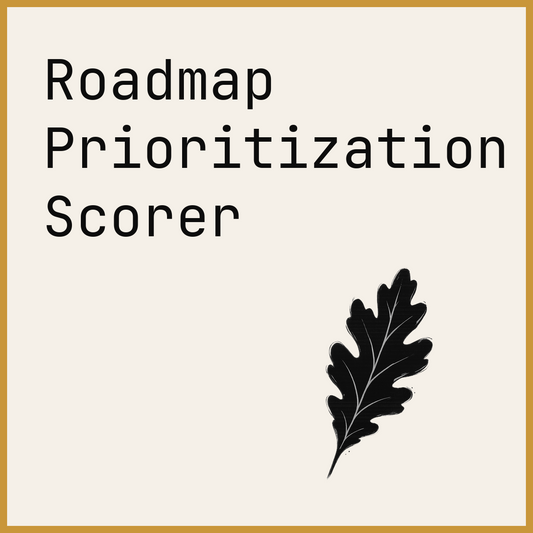 Roadmap Prioritization Scorer