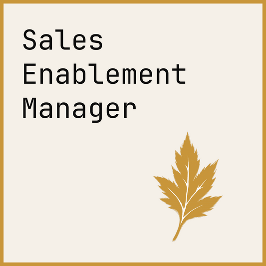 Sales Enablement Manager
